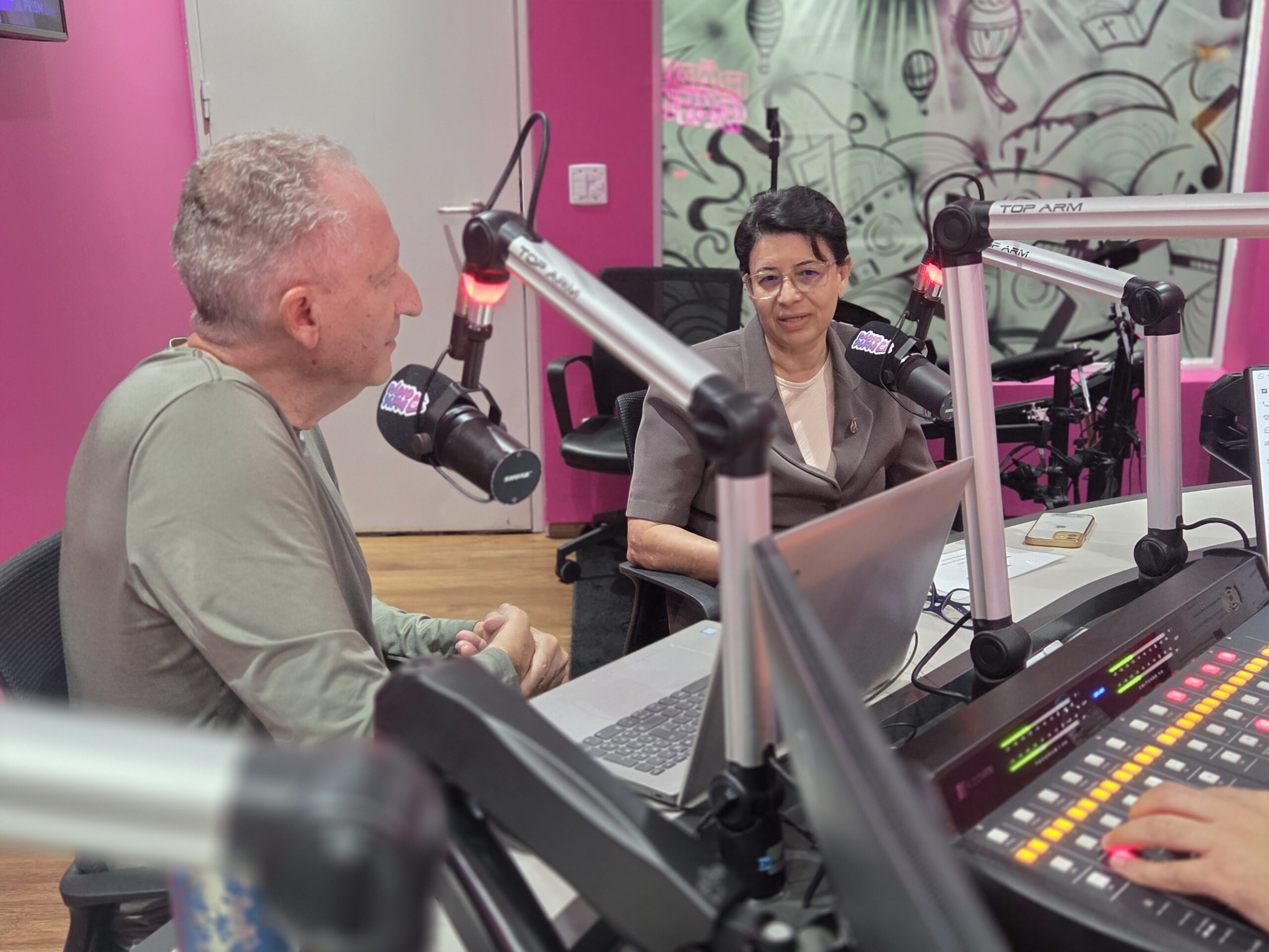 Na Rádio 96 FM, Irmã Marinêz ressalta fé e legado