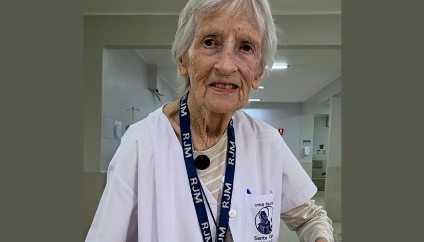 Irmã Patrícia Reid dedica a vida ao cuidado humanizado na Santa Casa